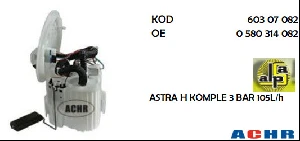 YAKIT MODÜLÜ OPEL ASTRA G 98-09,CORSA B,VECTRA B 3 BAR 105L/H - ACHR-60307083 ürün görseli 1