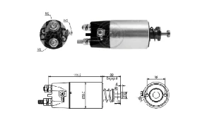 MARŞ OTOMATİĞİ-MIT 24V CAT/FUSO CANTER/SAFİR…... - MEGAOTOM-SMI5897 ürün görseli
