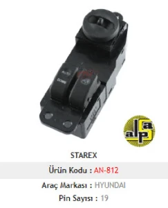 CAM ANAHTARI-HYUNDAI STAREX - SOL - MCAR-AN812 ürün görseli