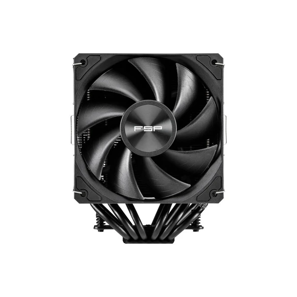 FSP MP7 2x120mm Fanlı LGA1700/1851/AM5 Siyah işlemci Soğutucu - Resim 2