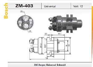 MARŞ OTOMATİĞİ-DT-12V -200-800 AMP.UNIVERSAL ARA OTOMATIK- - ZM-403 ürün görseli
