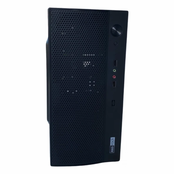 Redrock M317BB 300W USB 2.0 mATX Mini Tower Siyah Kasa - Resim 2