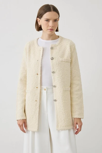 Selen Dokulu Triko Hırka Terzi Dükkanı - 3