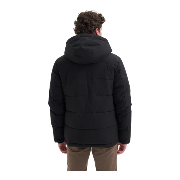 Erkek Micro Kumaş Dolgulu Dynamic Regular Fit Mont - Resim 6