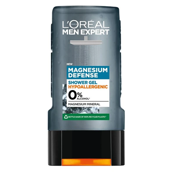 L'Oréal Paris Men Expert Magnesium Defense Duş Jeli ürün görseli 1