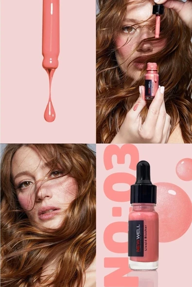 Sıvı Allık (Sedefli) No03 - 2