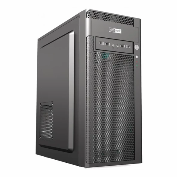 Redrock T815BB 500W USB 2.0 ATX Mid Tower Siyah Kasa ürün görseli 1
