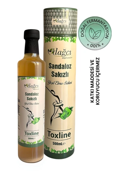 Dağcı Toxline Fermente Sandaloz Sakızlı Detoks Sirke Metabolizma Desteği 500 ml ürün görseli