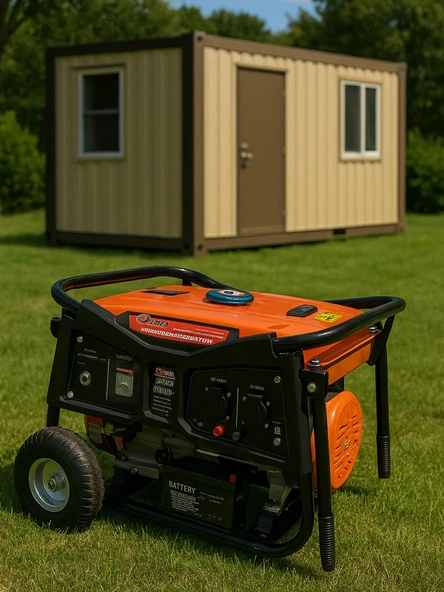 RAPCO WX-6500E BENZİNLİ MARŞLI 4 KW JENERATÖR BAKIR SARGILI - 3