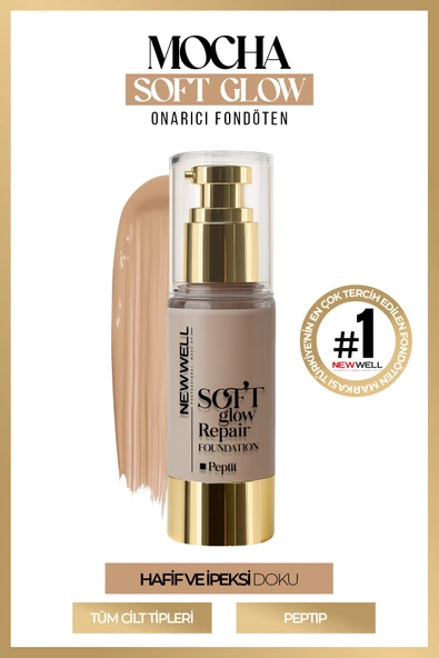 Mocha Soft Glow Repair Foundation Yumuşak Işıltılı Onarıcı Fondöten 30 ML