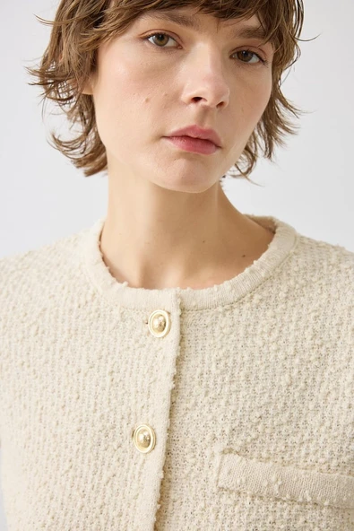 Verona Dokulu Triko Kısa HırkaTerzi Dükkanı - 2