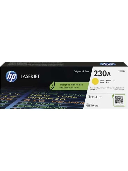W2302A (230A) SARI LASERJET TONER 1.800 SAYFA - 1