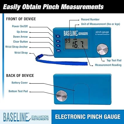Baseline Elektronik Pinçmetre-Temel Elektronik Sıkıştırma Ölçeri: - 3