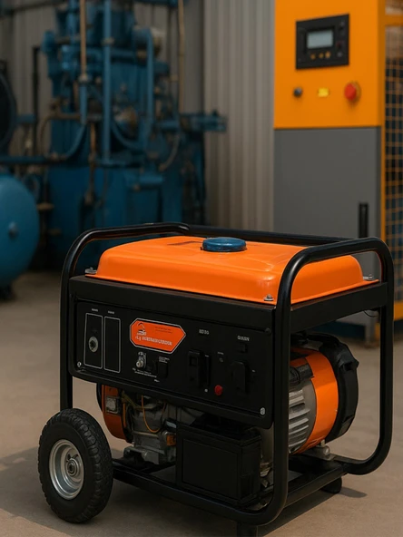 RAPCO WX-6500E BENZİNLİ MARŞLI 4 KW JENERATÖR BAKIR SARGILI - 2