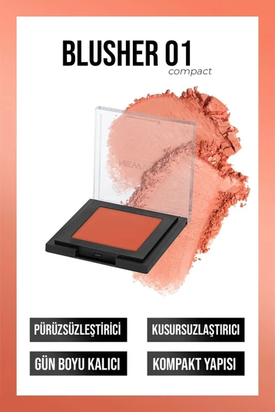 Powder Blusher 01 (Toz Allık)