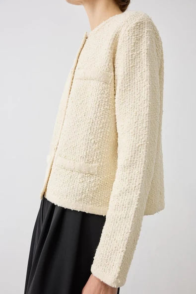 Verona Dokulu Triko Kısa HırkaTerzi Dükkanı - 3