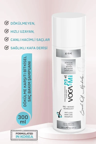 VOGAMI Saç Dökülme Karşıtı Güçlendirici Bakım Şampuanı + Bitkisel Saç Bakım Maskesi - 5