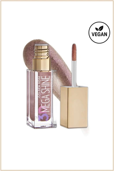GOLDEN ROSE 3D Mega Shine Lipgloss 119 Sparkle Dudak Parlatıcısı 5,2 ml - 3