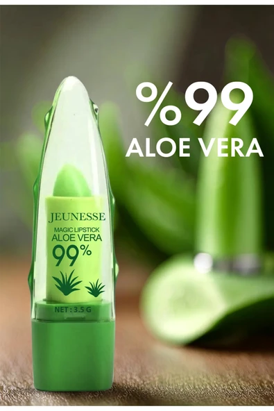 JEUNESSE Aloe Vera Magic Lipstick 3.5 Gr – Doğal Nemlendirici, Yatıştırıcı Sihirli Dudak Balmı - 2