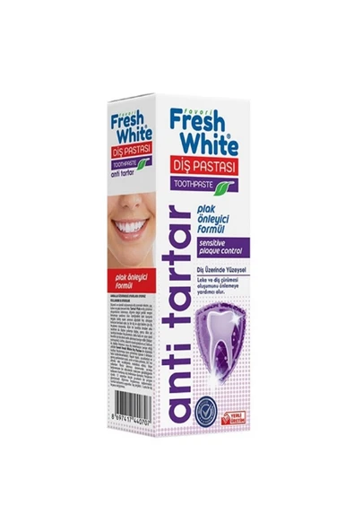 FRESH WHİTE Diş Pastası Anti Tartar 90 gr