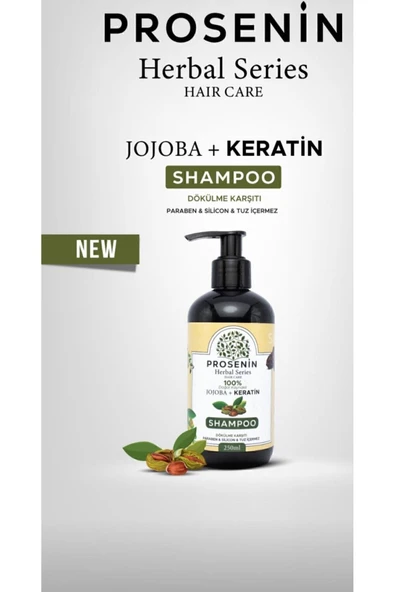 PROSENİN Herbal Series Jojoba & Keratin Dökülme Karşıtı Şampuanı 250 ml