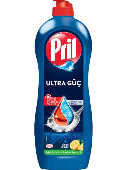 Pril Ultra Güç Limon Kokulu Bulaşık Deterjanı 675 g
