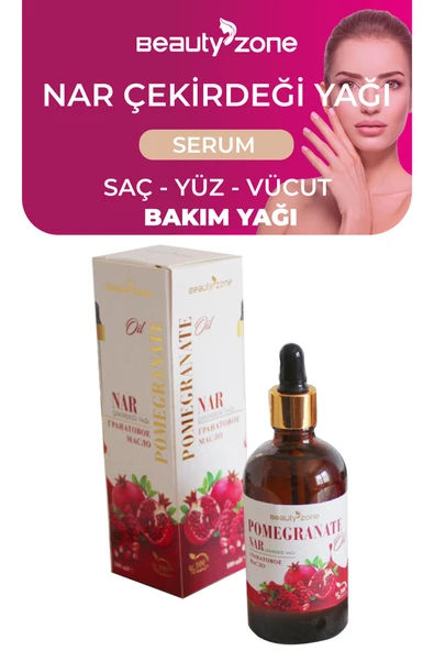 BEAUTY ZONE Nar Çekirdeği Yağı 100ml ürün görseli