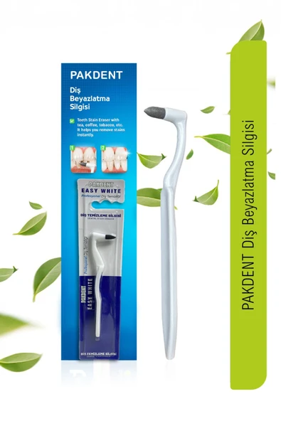 PAKDENT Diş Beyazlatıcı ve Diş Leke Silgisi
