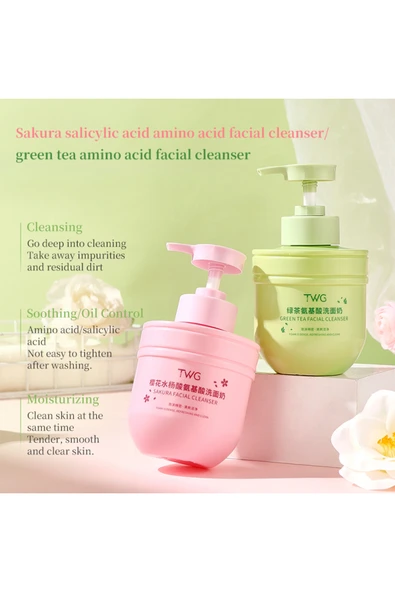 TWG Sakura Salisilik Asit Yüz Temizleme Köpüğü - 4