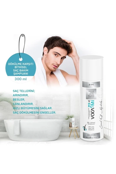 VOGAMI Saç Dökülme Karşıtı Güçlendirici Bakım Şampuanı + Bitkisel Saç Bakım Maskesi - 4