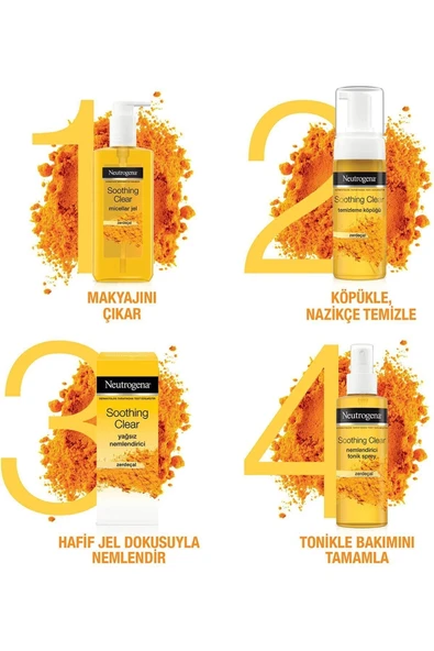 NEUTROGENA Soothing Clear Micellar Makyaj Temizleme Jeli - Resim 3