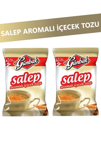Günbak Salep Aromalı İçecek Tozu 250 gr x 2 Adet ürün görseli