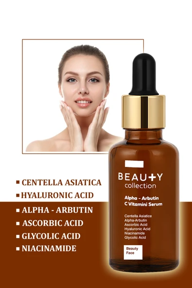 BEAUTY COLLECTİON C Vitaminli Alpha-Arbutin Serum - 4