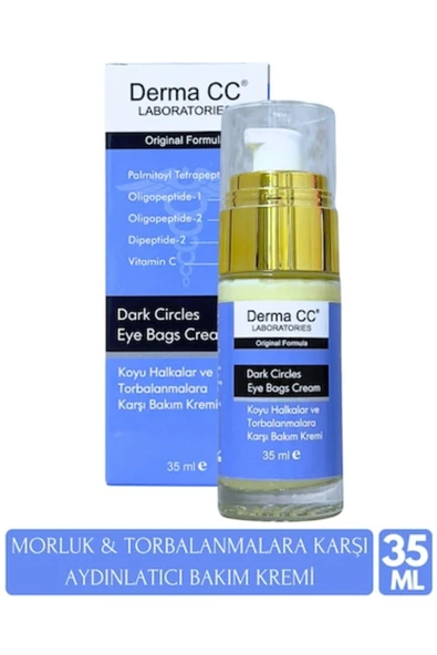 DERMA CC LABORATORIES Dark Circles Eye Bags Cream 35 ml - Resim 3
