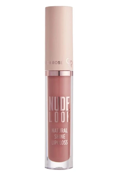 GOLDEN ROSE Nude Look Natural Shine Lipg. No:03Coral Nude