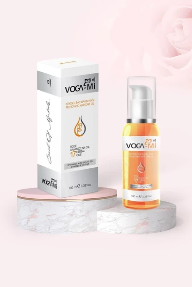 VOGAMI Bitkisel Saç Bakım Yağı - Hızlı Uzama , Dökülme Karşıtı Detoks Etkili 100ml - 2