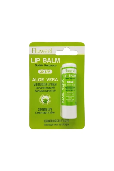 FLUWEEL Dudak Kremi Aloevera 30 Spf ürün görseli