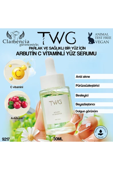 TWG Arbutin C Vitaminli Yüz Serumu