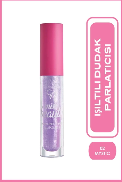 GOLDEN ROSE Miss Beauty Diamond Shine 3Dlip.No:02 Mystic - 1