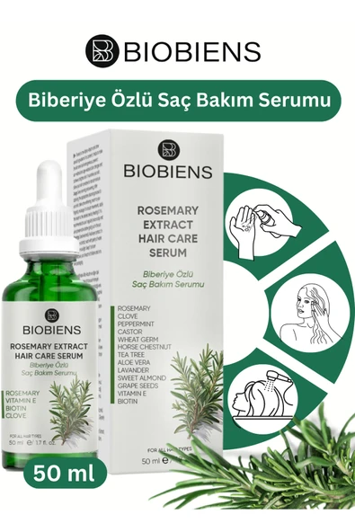 BİOBİENS Biberiye Özlü Saç Bakım Serumu 50 ml