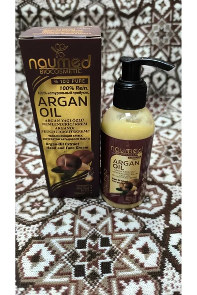 NAUMED BİOCOSMETİC Naumed Argan Yağı Özlü Nemlendirici Krem 150 Ml - 3