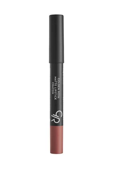 GOLDEN ROSE KALEM RUJ MATTE LİPSTİCK CRAYON NO:18- - Resim 4