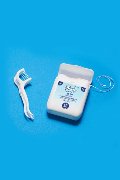 MİS İP Misip Diş Ipi 50 Mt 2'li Kürdanlı Diş Ipi 50'li - 3