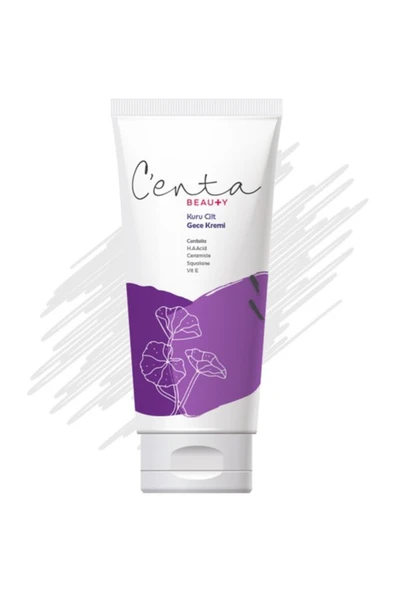 C'ENTA BEAUTY Centa Beauty Kuru Cilt Gece Kremi 50Ml - 2