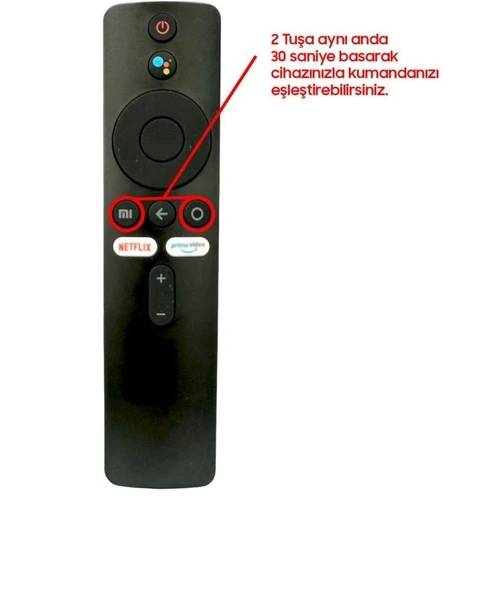 Xiaomi 4K Mi Box Kumanda - Ses Komutlu - Resim 2