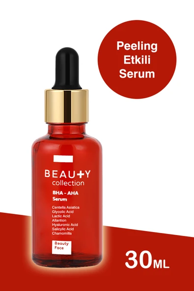 BEAUTY COLLECTİON Peeling Etkili Cildi Ölü Hücrelerden Arındıran Aydınlatıcı Özellikli Bha-aha Serum ürün görseli
