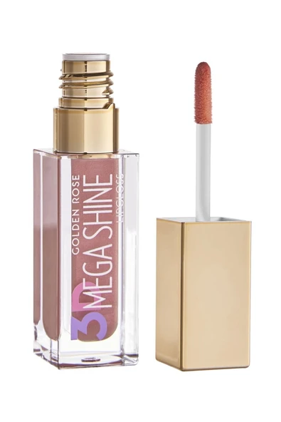 GOLDEN ROSE 3d Mega Shine Lipgloss No: 116 Shimmer - Sedefli Dudak Parlatıcısı - 8691190494773 - 3