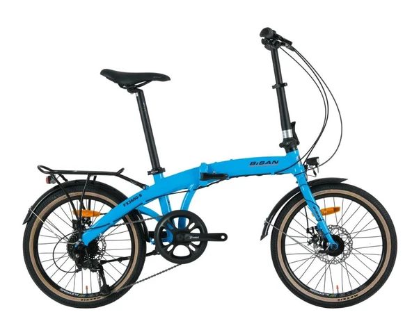 Bisan FX3 600 Acera 9 Vites Katlanır Bisiklet Mavi Siyah ürün görseli