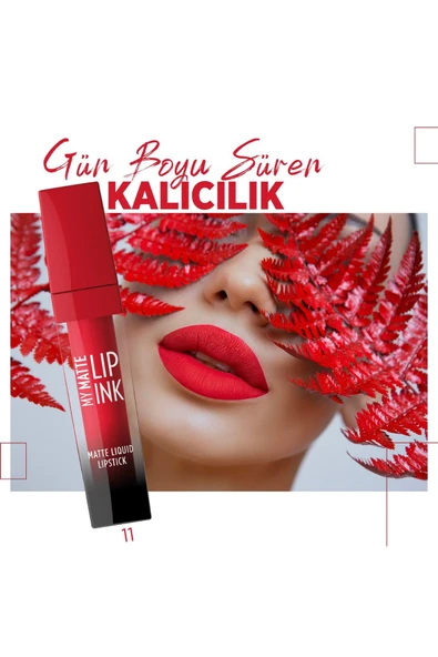 GOLDEN ROSE Marka: My Matte Lip Ink Likit Mat Ruj 11 - 2