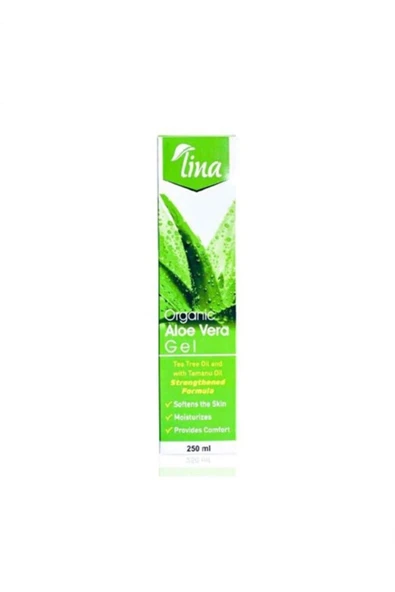 LİNA Organic Aloe Vera Vücut Jeli 250 Ml